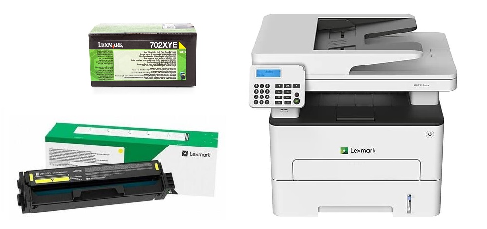 lexmark toner consommable laser cartouches imprimante photocopieur